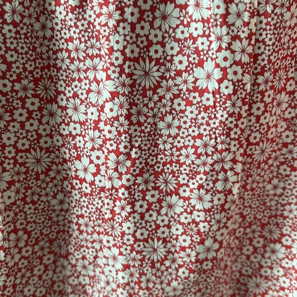 Brora Organic Cotton Floral Skirt 4 - Picture 4 of 9